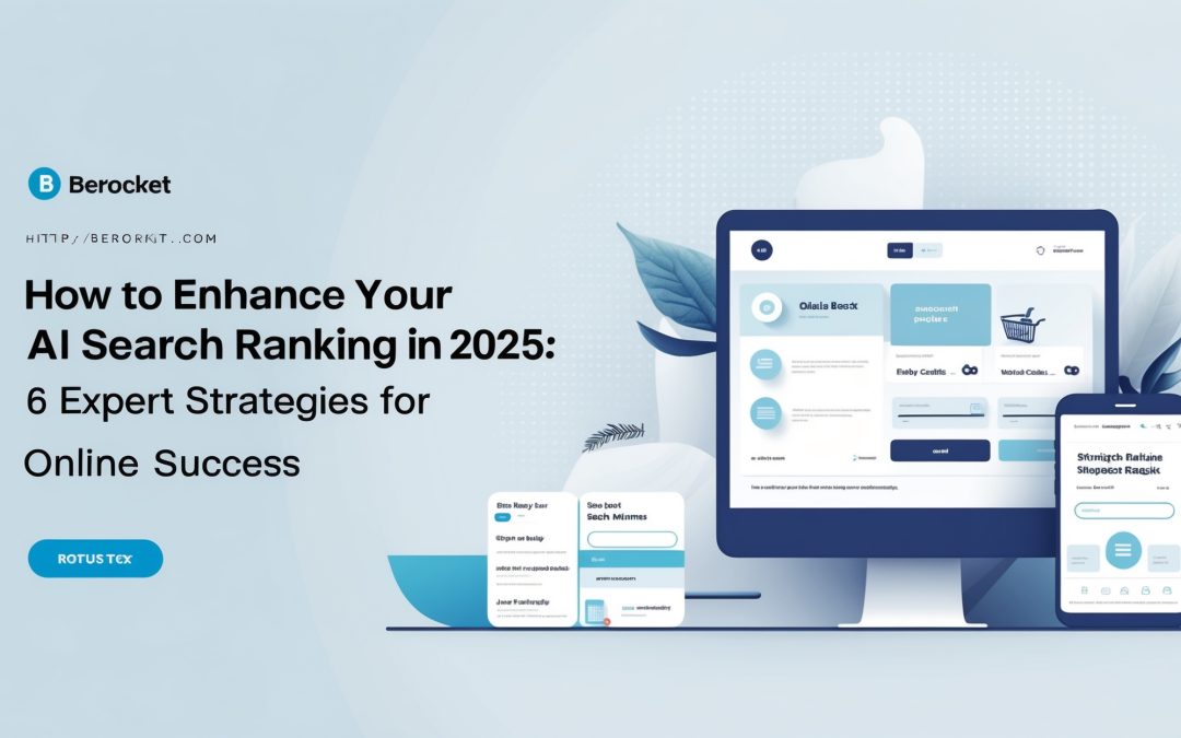 How to Enhance Your AI Search Ranking in 2025: 6 Expert Strategies for Online Success