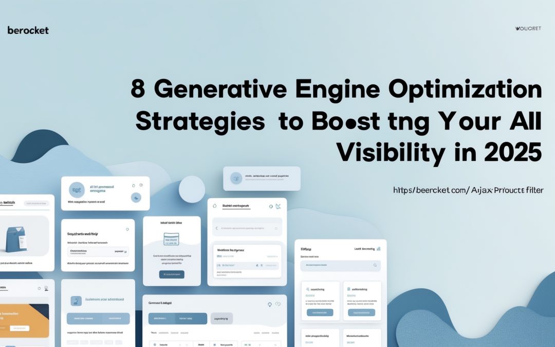 8 Generative Engine Optimization Strategies to Boost Your AI Visibility in 2025
