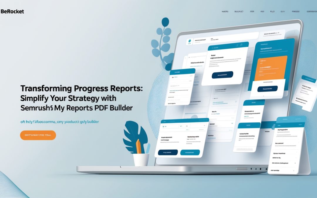 Transforming Progress Reports: Simplify Your Strategy with Semrush’s My Reports PDF Builder