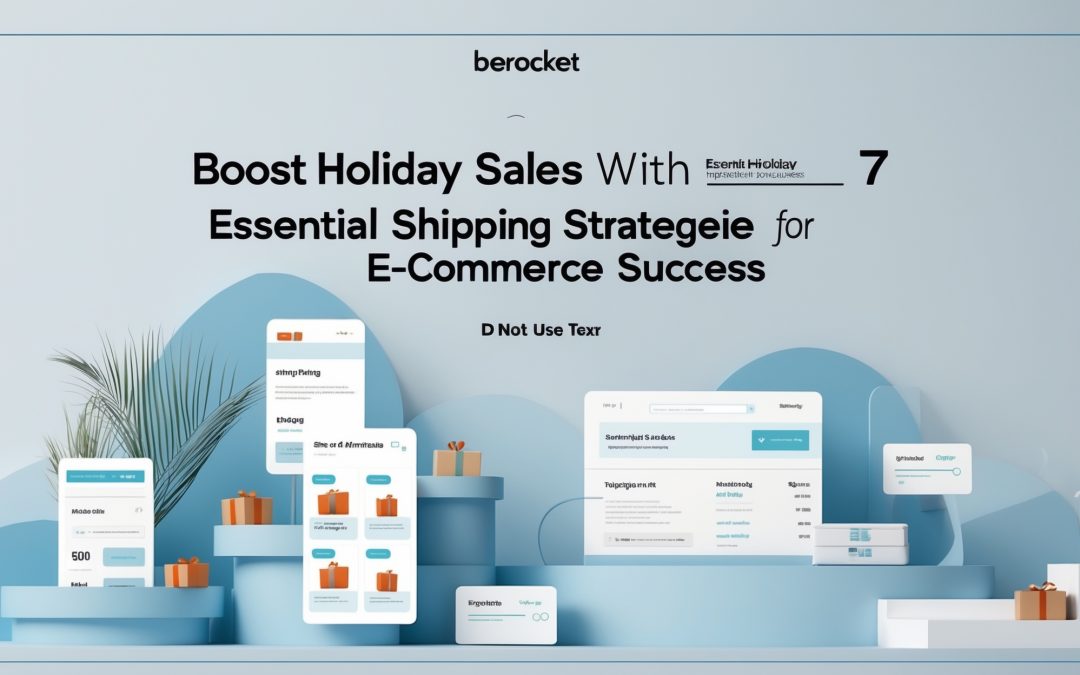 Boost Holiday Sales with 7 Essential Shipping Strategies for E-commerce Success