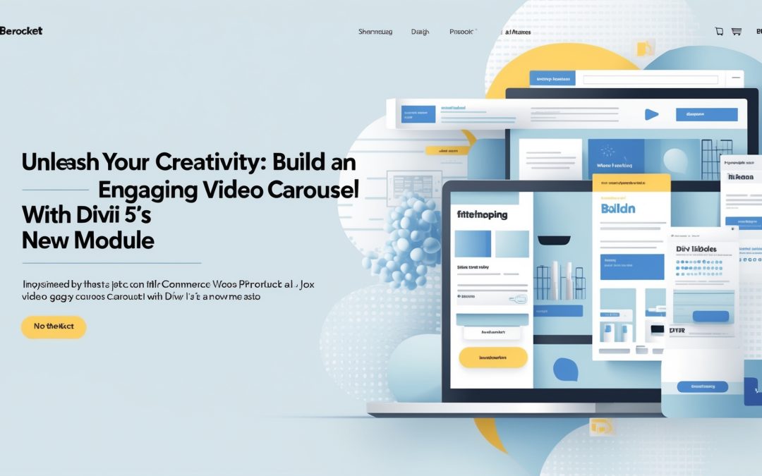 Unleash Your Creativity: Build an Engaging Video Carousel with Divi 5’s New Module