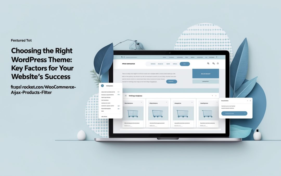 Choosing the Right WordPress Theme: Key Factors for Your Website’s Success