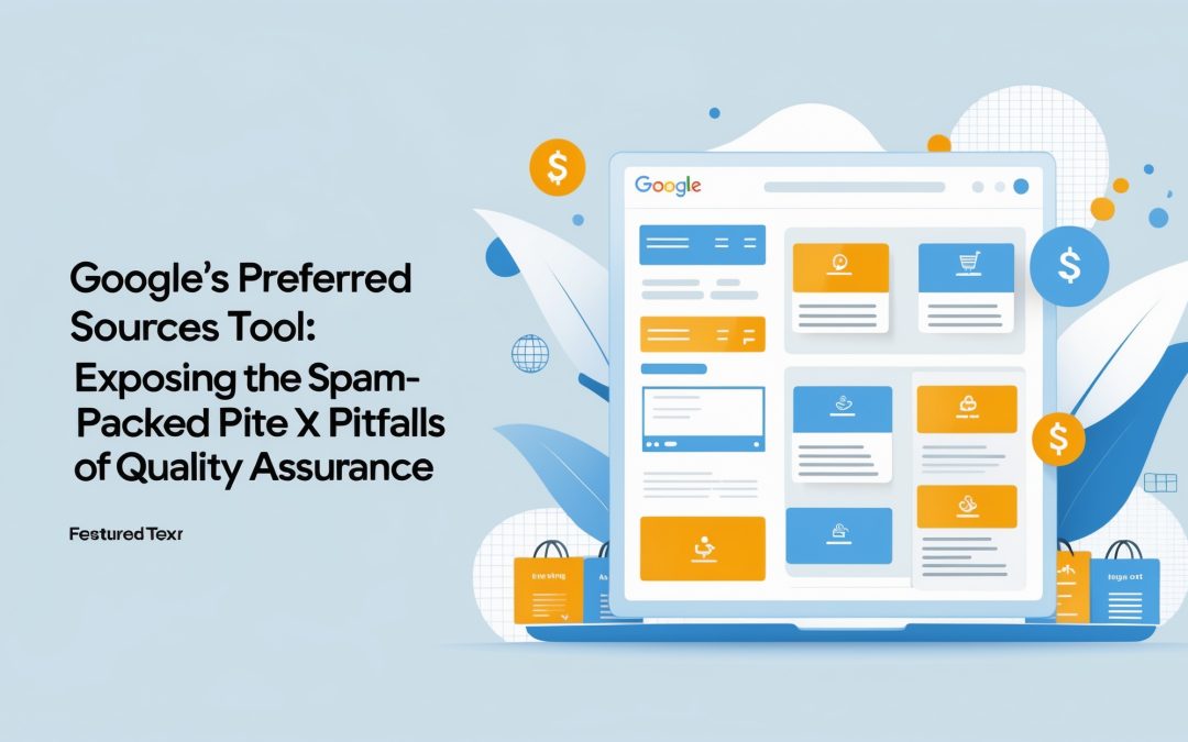 Google’s Preferred Sources Tool: Exposing the Spam-Packed Pitfalls of Quality Assurance