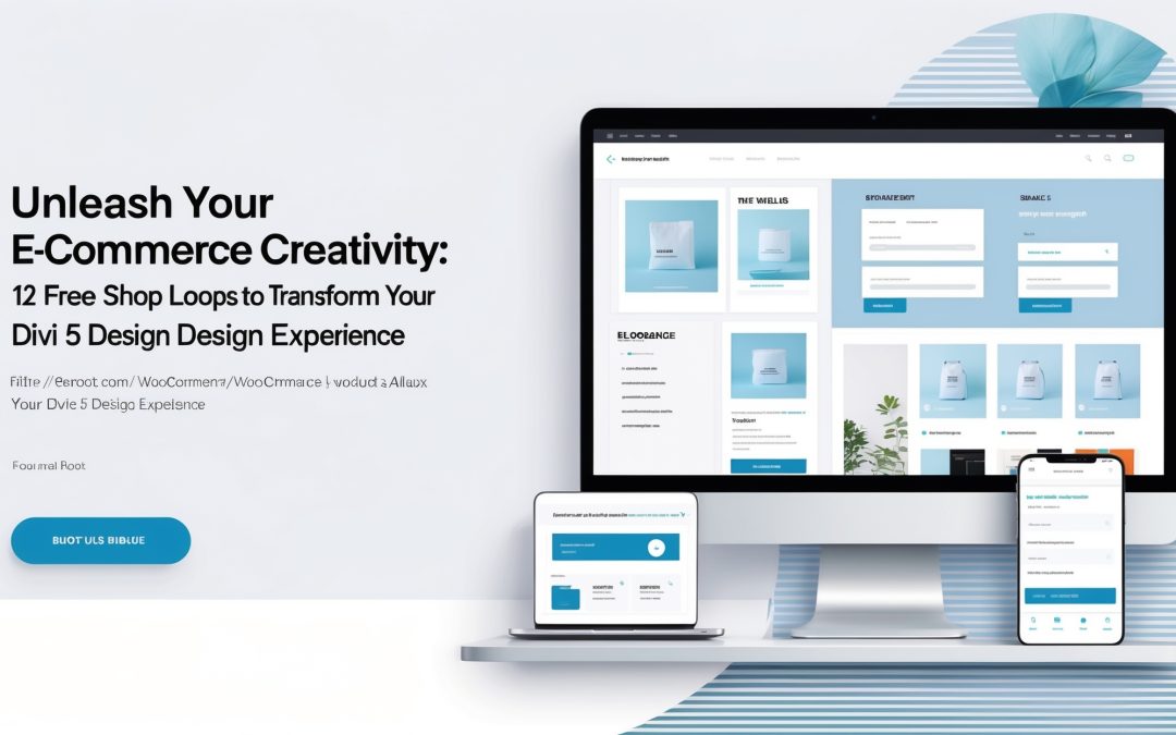 Unleash Your E-commerce Creativity: 12 Free Shop Loops to Transform Your Divi 5 Design Experience