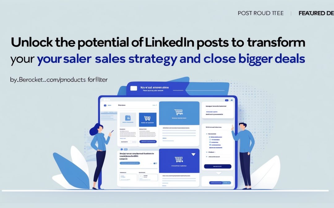 Unlock the Potential of LinkedIn Posts to Transform Your Sales Strategy and Close Bigger Deals