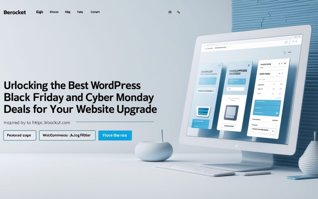 Unlocking the Best WordPress Black Friday and Cyber Monday Deals for Your Website Upgrade
