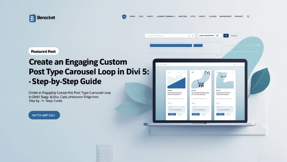 Create an Engaging Custom Post Type Carousel Loop in Divi 5: A Step-by ...