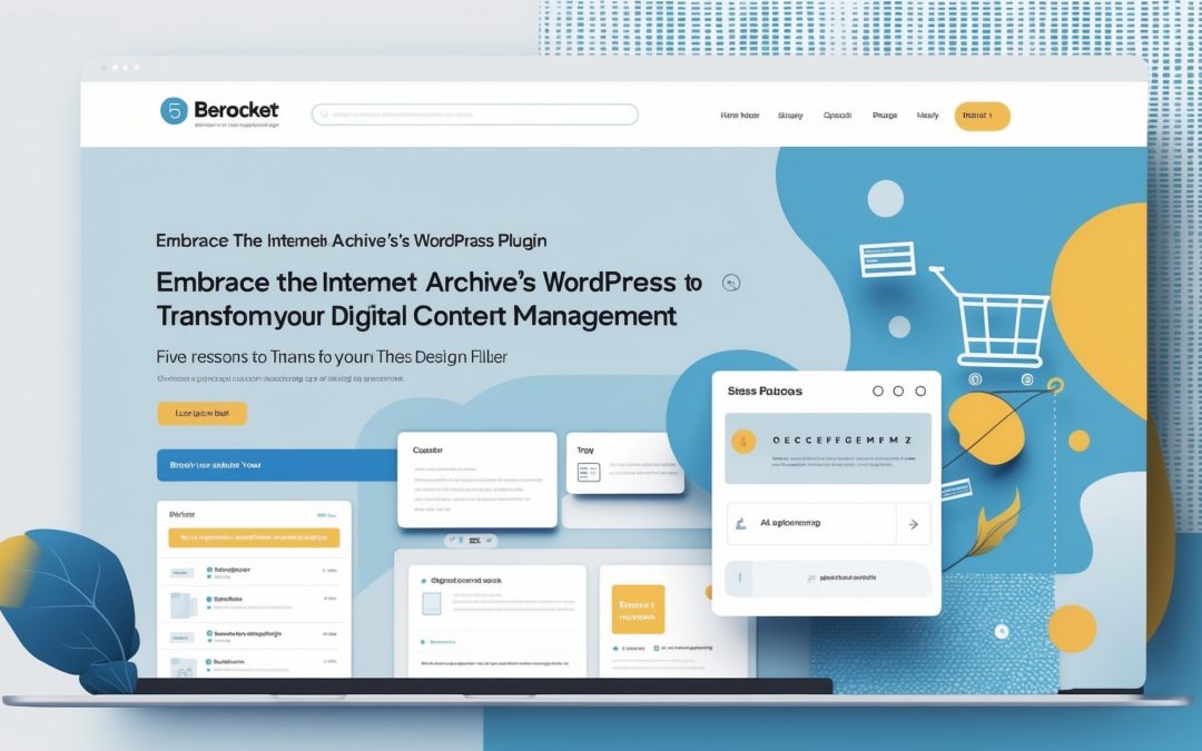 Embrace the Internet Archive’s WordPress Plugin: Five Reasons to Transform Your Digital Content Management