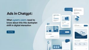 Ads in ChatGPT: What Users Need to Know About this Dystopian Shift in Digital Interaction