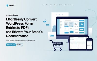 Effortlessly Convert WordPress Form Entries to PDFs and Elevate Your Brand’s Documentation