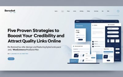 Five Proven Strategies to Boost Your Credibility and Attract Quality Links Online