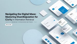 Navigating the Digital Maze: Mastering Disambiguation for Clarity in Information Retrieval