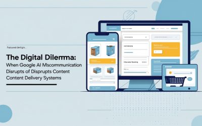 The Digital Dilemma: When Google AI Miscommunication Disrupts Content Delivery Systems