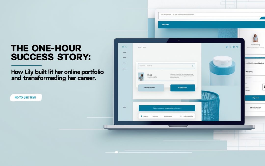The One-Hour Success Story: How Lily Built Her Online Portfolio and Transformed Her Career