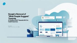 Google's Removal of 'What People Suggest': A Cautious Shift Towards AI in Health Searches