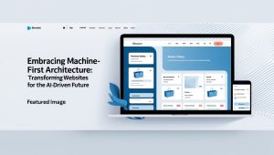 Embracing Machine-First Architecture: Transforming Websites for the AI-Driven Future