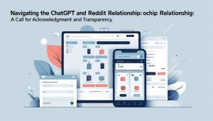 Navigating the ChatGPT and Reddit Relationship: A Call for Acknowledgment and Transparency