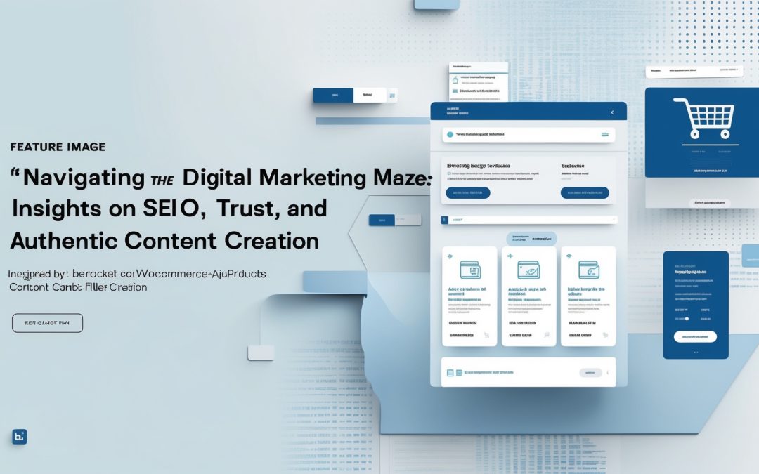 Navigating the Digital Marketing Maze: Insights on SEO, Trust, and Authentic Content Creation