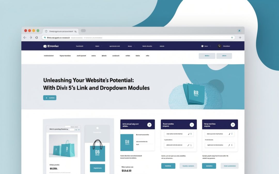 Unleashing Your Website's Potential: Custom Menus with Divi 5's Link and Dropdown Modules