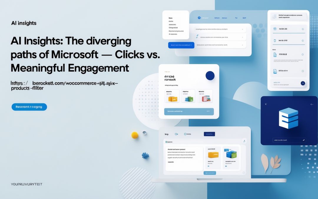 AI Insights: The Diverging Paths of Google and Microsoft – Clicks vs. Meaningful Engagement