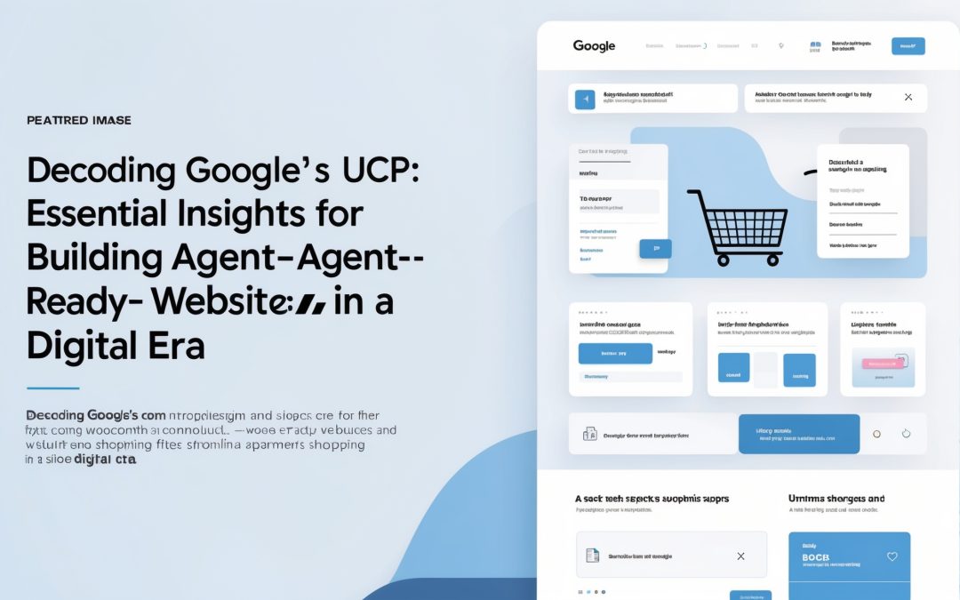 Decoding Google’s UCP: Essential Insights for Building Agent-Ready Websites in a Digital Era
