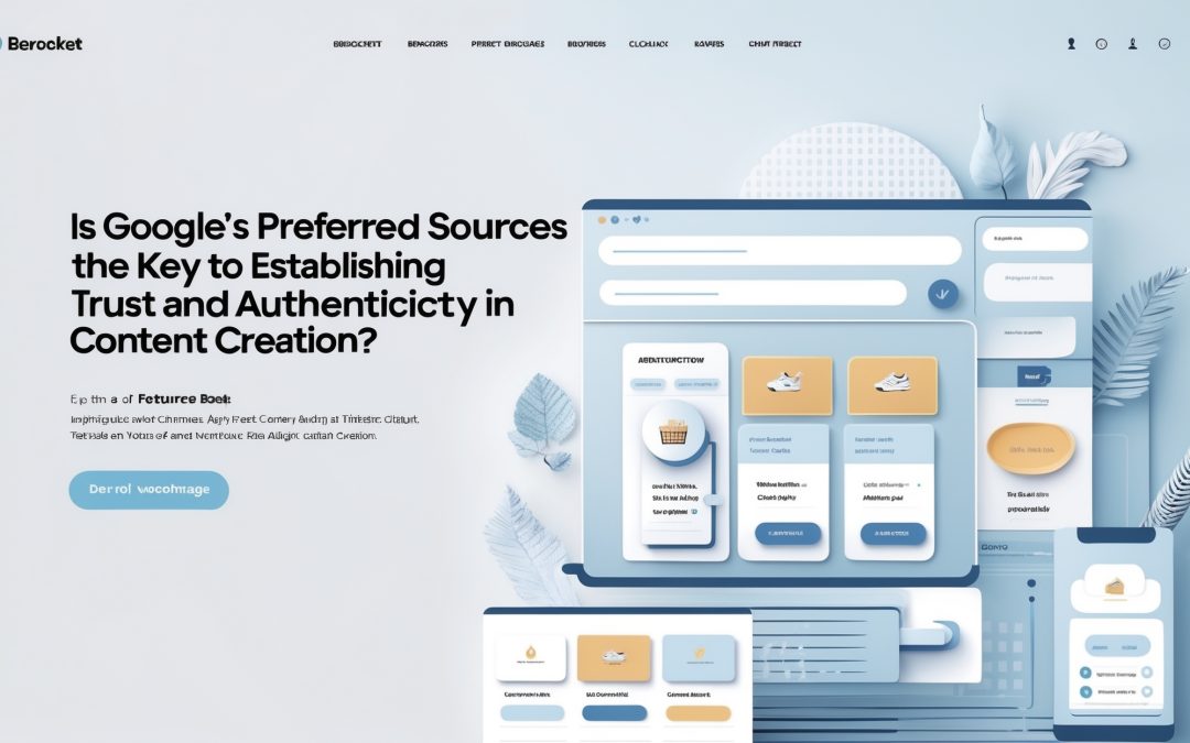 Is Google’s Preferred Sources the Key to Establishing Trust and Authenticity in Content Creation?