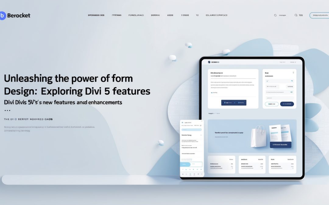 Unleashing the Power of Form Design: Exploring Divi 5's New Features and Enhancements