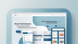 Boost Your WooCommerce Store: 15 Essential Tips for Effective Scaling and Performance Optimization