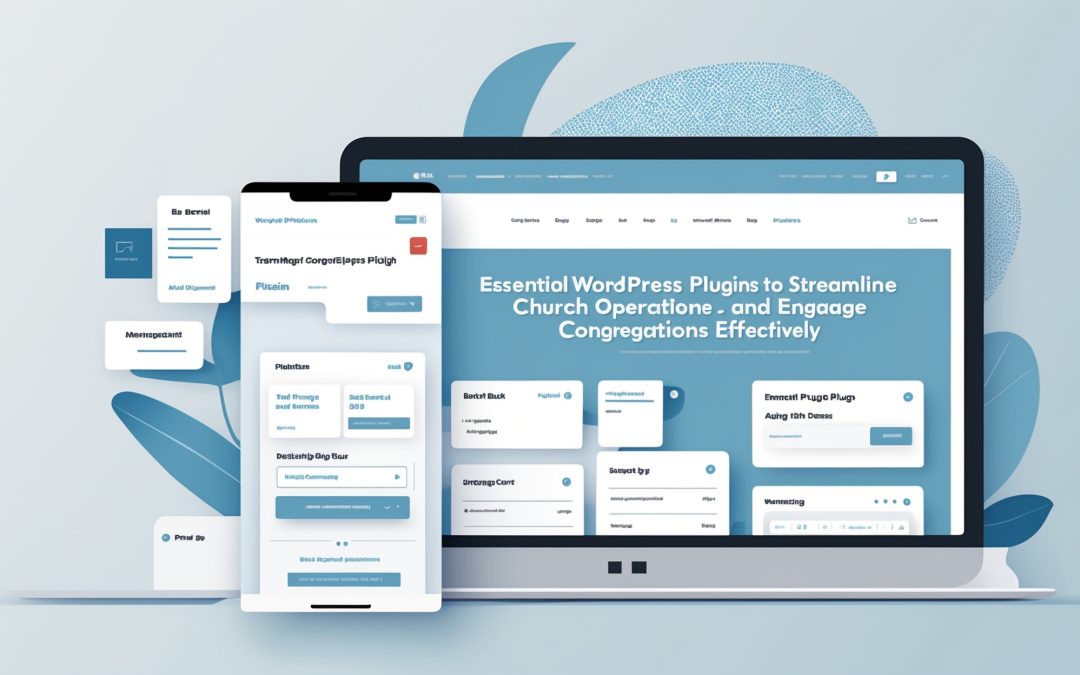 Essential WordPress Plugins to Streamline Church Operations and Engage Congregations Effectively