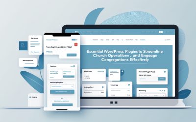 Essential WordPress Plugins to Streamline Church Operations and Engage Congregations Effectively