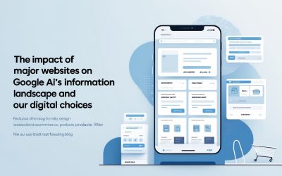 The Impact of Major Websites on Google AI’s Information Landscape and Our Digital Choices