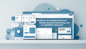 WordPress.com Updates: Enhanced Image Editing, Seamless Multitasking, and AI Capabilities Unleashed