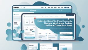Explore the Vibrant WordPress Community: Meetups, WordCamps, and Local Connections Await