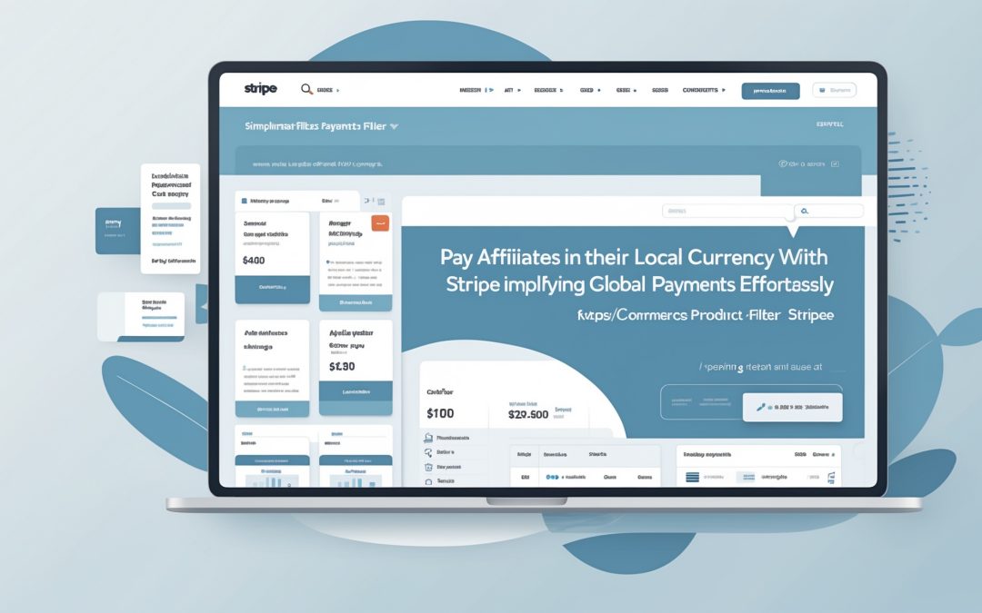 Pay Affiliates in Their Local Currency with Stripe: Simplifying Global Payments Effortlessly