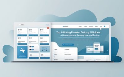 Top 8 Hosting Providers Featuring AI Builders: A Comprehensive Comparison and Review