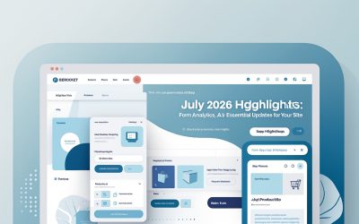 July 2026 WordPress Highlights: Form Analytics, AI Tools, and Essential Updates for Your Site