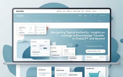 Navigating Topical Authority: Insights on Knowledge Transfer in ChatGPT and Beyond