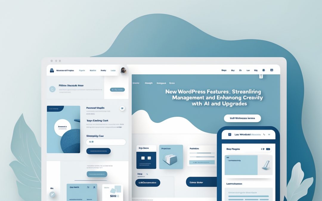 New WordPress Features: Streamlining Management and Enhancing Creativity with AI and Upgrades