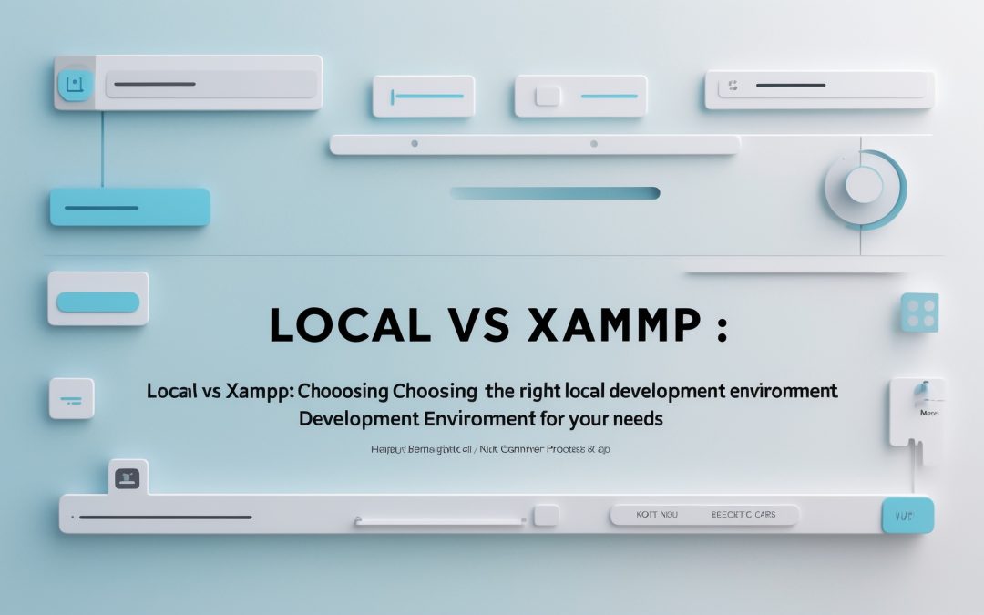 Local vs XAMPP: Choosing the Right Local Development Environment for Your Needs