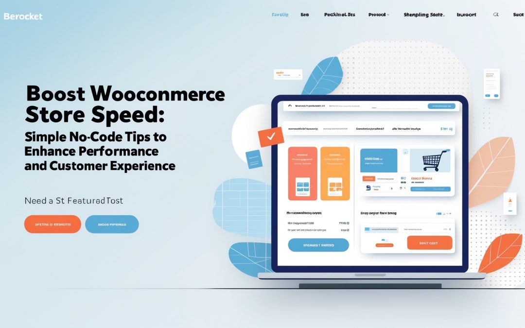 Boost WooCommerce Store Speed: Simple No-Code Tips to Enhance Performance and Customer Experience