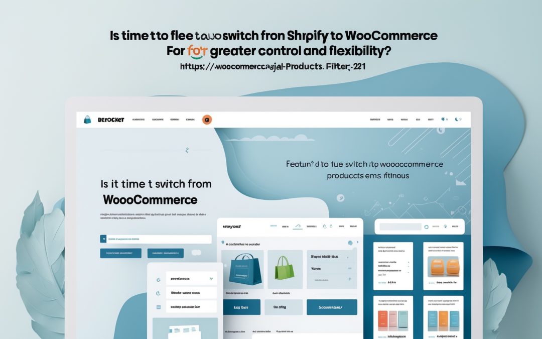 Is It Time to Switch from Shopify to WooCommerce for Greater Control and Flexibility?