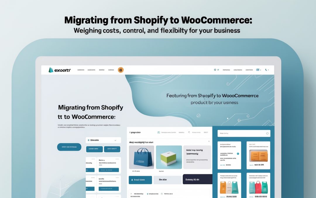 Migrating from Shopify to WooCommerce: Weighing Costs, Control, and Flexibility for Your Business