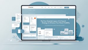 The Four Essential Layers of AI Search Strategy to Enhance Your Brand Visibility